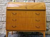 Vintažinis mid century tikmedžio sekreteras - nuotraukos Nr. 19