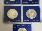 100 zlotu progines sidabrines monetos bankine