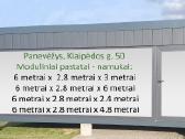 Modernus mobilus modulinis namelis pastatas biuras