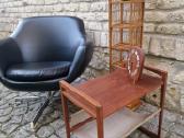 Vintažinis mid century tikmedžio staliukas - nuotraukos Nr. 17