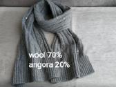 H&m vilnonis šalikas su angora
