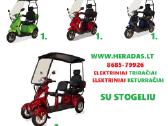 Elektrinis triratis su stogeliu 1000w