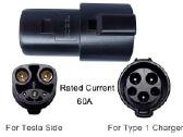 Tesla adapteris Type1 į „tesla“ - nuotraukos Nr. 6