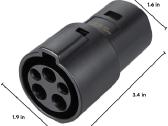 Tesla adapteris Type1 į „tesla“ - nuotraukos Nr. 5