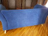 Stilinga veliurine minkšta sofa