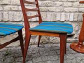 Vintažinės mid century tikmedžio kėdės - nuotraukos Nr. 10