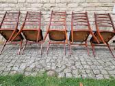 Vintažinės mid century tikmedžio kėdės - nuotraukos Nr. 12