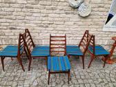 Vintažinės mid century tikmedžio kėdės - nuotraukos Nr. 16