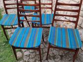 Vintažinės mid century tikmedžio kėdės - nuotraukos Nr. 21