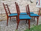 Vintažinės mid century tikmedžio kėdės - nuotraukos Nr. 25