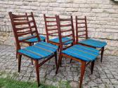 Vintažinės mid century tikmedžio kėdės - nuotraukos Nr. 27