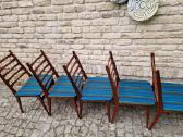 Vintažinės mid century tikmedžio kėdės - nuotraukos Nr. 30