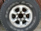 Mitsubishi Pajero ratlankiai su padangom R15 - nuotraukos Nr. 6