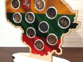 Rėmelis 2 Eurų Monetoms, Trispalvis Žemėlapis Nr84 - nuotraukos Nr. 5