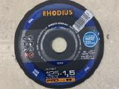 Pjovimo diskas metalui Xt67 125x1,5 Rhodius