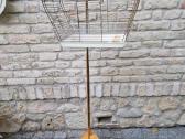 Vintažinis mid century paukščių narvelis su stovu - nuotraukos Nr. 8