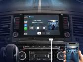 Volkswagen Toureg Multivan T5 magnetola su carplay - nuotraukos Nr. 18