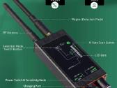 Gsm, GPS, WiFi, 4G, 5G dažnių Detektorius M-8000 - nuotraukos Nr. 3