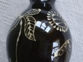 Nauja molinė glazūruota vazelė su gėlių ornamentu - nuotraukos Nr. 4