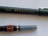 Rašiklis (rapidograf) Faber-castell 0,5mm. - nuotraukos Nr. 3