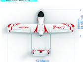 Nauji RC lėktuvai Sonicmodell Mini Skyhunter V2 - nuotraukos Nr. 7