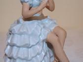 Antikvarinė parcilianinė statulelė