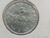 3 markes unc - nuotraukos Nr. 2