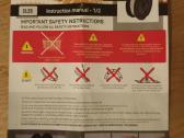 LED lauko juosta,dviguba,hermetinė,balta 220v