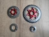 MTB nauja dviračio kasetė x10 (aliuminis centras) - nuotraukos Nr. 2