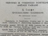 Knyga Guliverio kelionės 1957 leidimo - nuotraukos Nr. 2