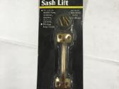 Stanley žalvarinė rankena / sash lift 10cm