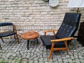 Vintažinis mid century autorinis fotelis