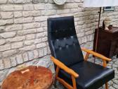 Vintažinis mid century autorinis fotelis - nuotraukos Nr. 5