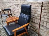 Vintažinis mid century autorinis fotelis - nuotraukos Nr. 6