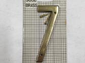 Numeris '7 žalvarinis, 10 cm