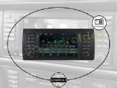 Bmw 5 E39 X5 E53 1995-06 Android multimedia GPS - nuotraukos Nr. 4