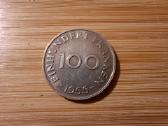 100 Franken 1955 Saarland - Vokietija