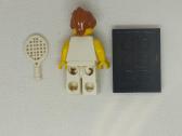 Lego series 3 minifigūrėlė Teniso Žaidėja - nuotraukos Nr. 2
