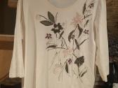 Pieno baltumo Gerry Weber 3/4 rankovėmis palaidinė
