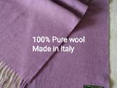 Naujas Lambswool vilnos itališkas šalikas.