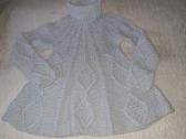 H&m Hand knitted grynos vilnos mėtinis megztinis - nuotraukos Nr. 4