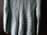 H&m Hand knitted grynos vilnos mėtinis megztinis - nuotraukos Nr. 2