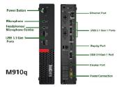 Lenovo 910q, mini kompiuteris i5/16gb/256ssd - nuotraukos Nr. 3