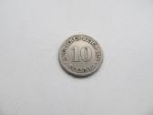 10 pfennig , Vokietija , 1876 Aa, Jj