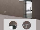 Stiklinės stumdomos durys su Softclose nuo 228eur - nuotraukos Nr. 4