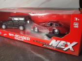 Welly Off Roader trailer MB Gwagen ir MB 300 SL - nuotraukos Nr. 3