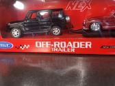 Welly Off Roader trailer MB Gwagen ir MB 300 SL - nuotraukos Nr. 4