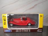 Welly 1:34 1936 Mercedes-benz 500k Raudonas - nuotraukos Nr. 2