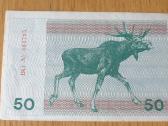 1991 metų 50 talonų Briedis Be Užrašo - nuotraukos Nr. 2