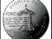 50 LT sidabrinė moneta D. Poškos "baubli@i" 2012 m - nuotraukos Nr. 2